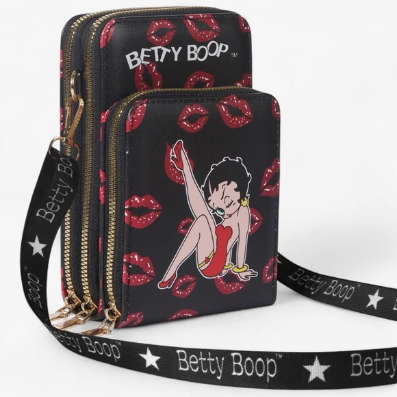 Betty Boop Crossbody Wallet - Picture 4 of 8